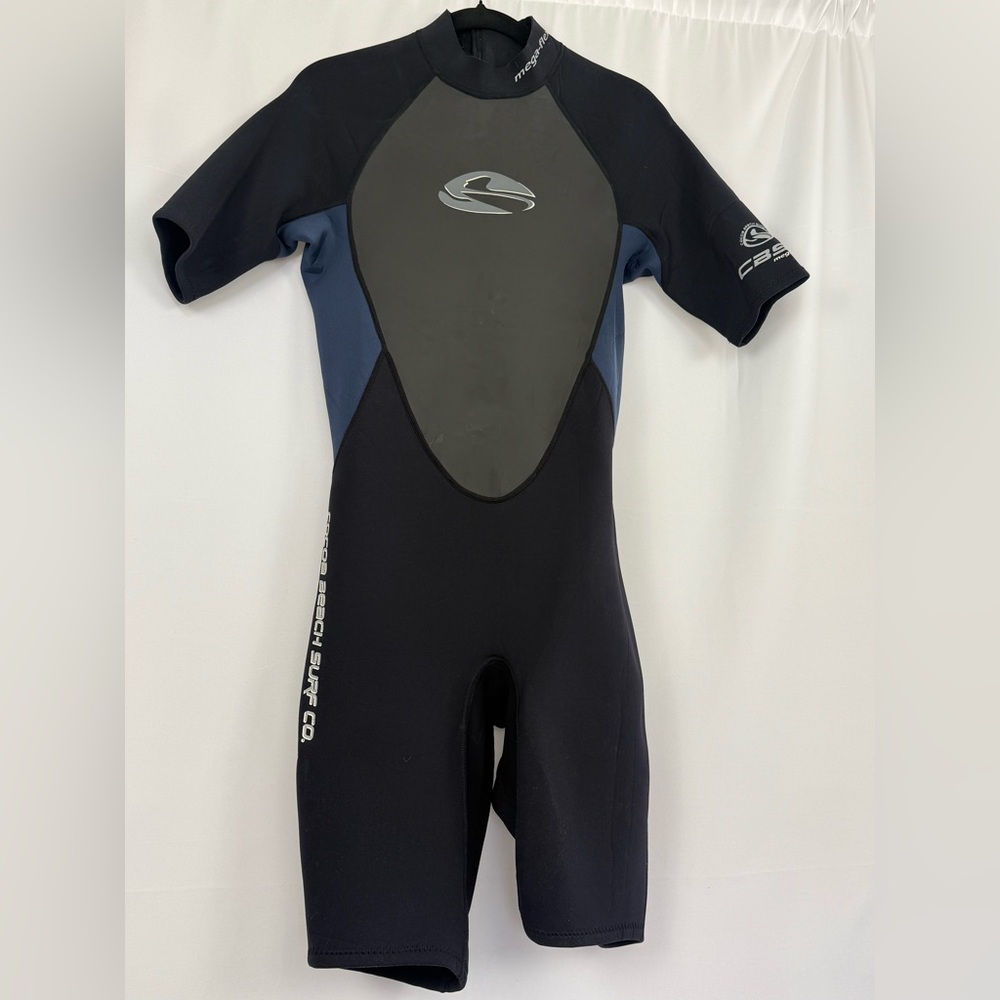 Cocoa beach surf co. CBSC mega-flex shorty wetsuit size MT surf swim neoprene